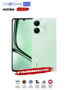 Realme Note 60x - 3GB RAM - 64GB Storage - PTA Approved - 12 Months Warranty - Green - The Original Bro Mobiles - TOB33